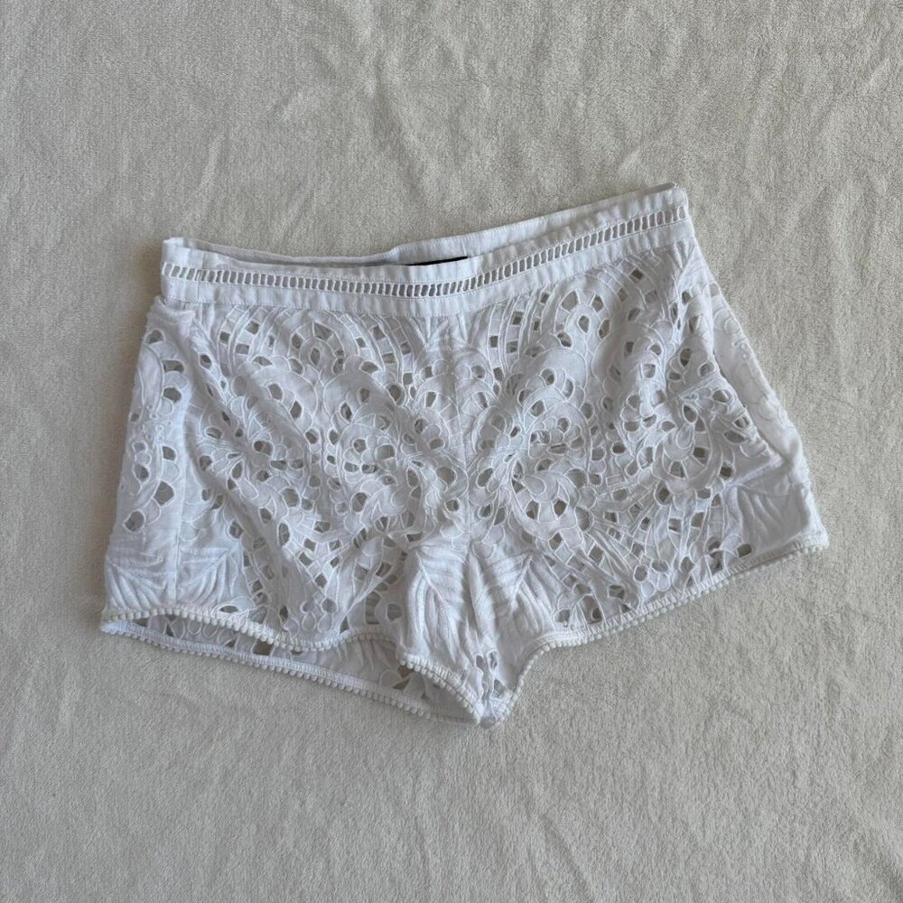 French Connection Eyelet Shorts